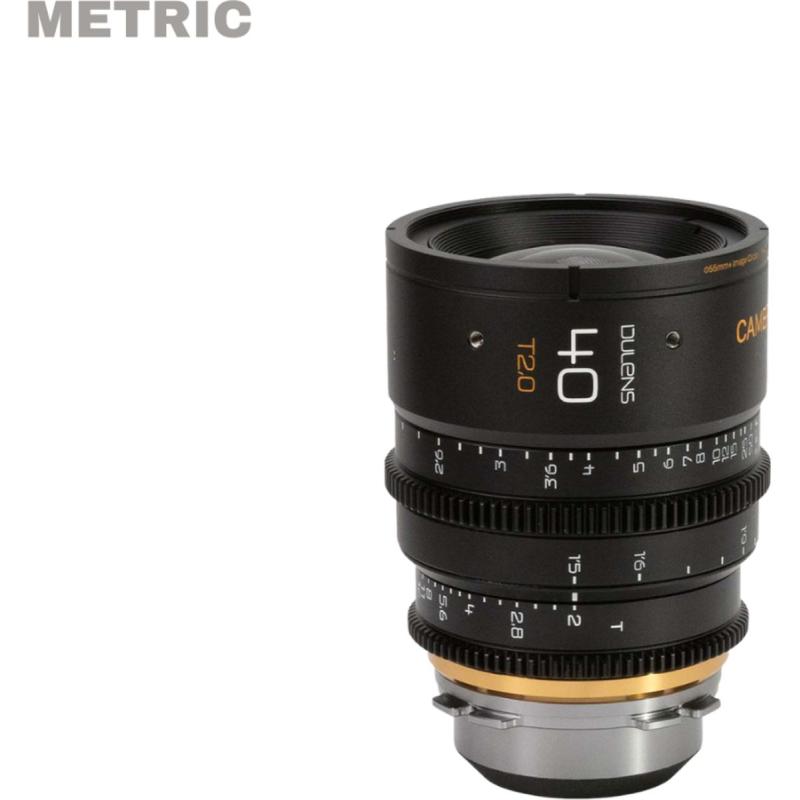 Dulens APO Cambrian Prime 40 T2.0 Metric Black PL