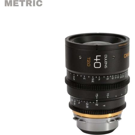 Dulens APO Cambrian Prime 40 T2.0 Metric Black PL