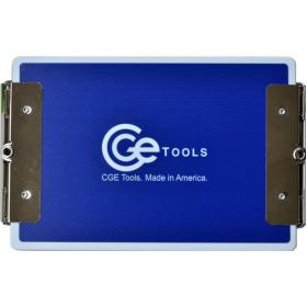 CGE Tools Blue Double-Clip Clipboard-6 X 9