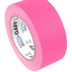 Pro Tapes Pro Gaff 48mm X 22.8m Cloth Tape Fluorescent Pink