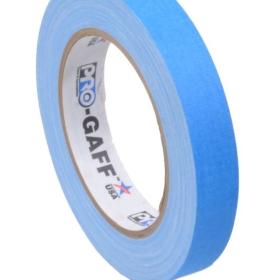 Pro Tapes Pro Gaff 19mm X 22.8m Cloth Tape Fluorescent Blue