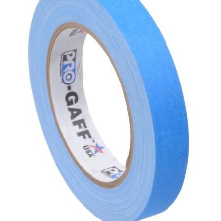 Pro Tapes Pro Gaff 19mm X 22.8m Cloth Tape Fluorescent Blue