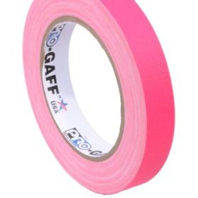 Pro Tapes Pro Gaff 19mm X 22.8m Cloth Tape Fluorescent Pink