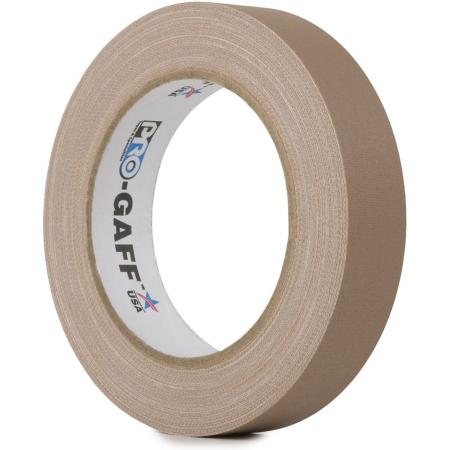 Pro Tapes Pro Gaff 24mm X 22.8m Cloth Tape Tan