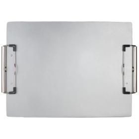 CGE Tools Anodized Aluminum Letter Size Double-Clip Clipboard 9 X 12