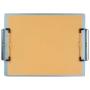 CGE Tools Anodized Aluminum Letter Size Double-Clip Clipboard 9 X 12