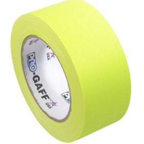 Pro Tapes Pro Gaff 48mm X 22.8m Cloth Tape Fluorescent Yellow