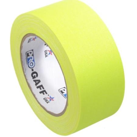 Pro Tapes Pro Gaff 48mm X 22.8m Cloth Tape Fluorescent Yellow