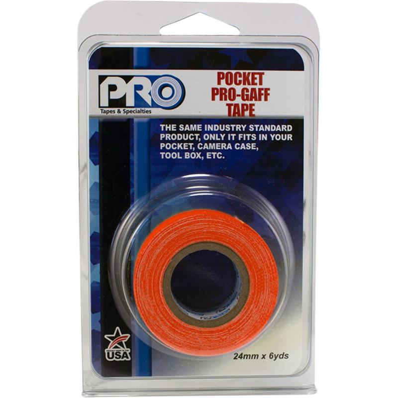 Pro Tapes Pro Gaff 24mm X 5.4m Pro Pocket Fluorescent Orange