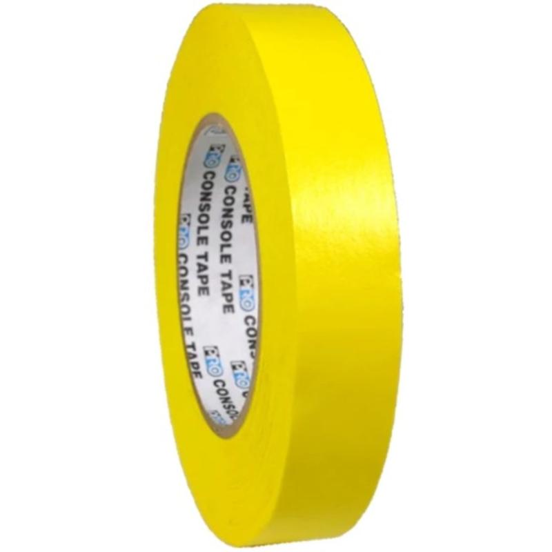 Pro Tapes Pro Console 24mm X 55m Paper Tape Yellow