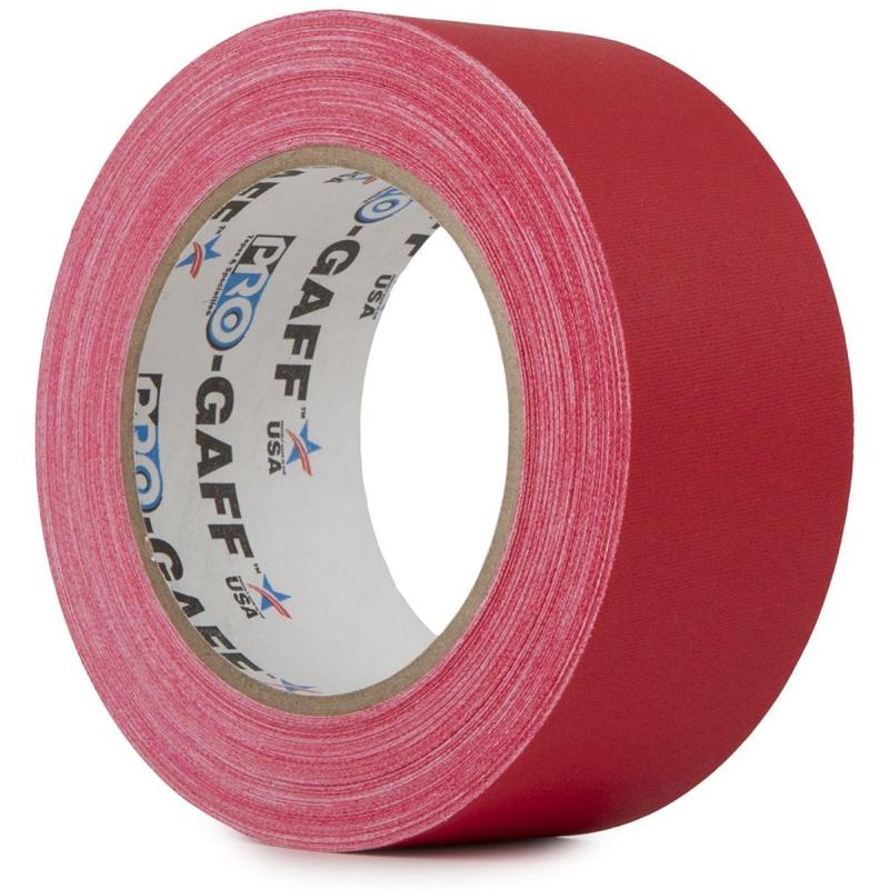 Pro Tapes Pro Gaff 48mm X 22.8m Cloth Tape Red