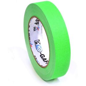 Pro Tapes Pro Gaff 24mm X 22.8m Cloth Tape Fluorescent Green