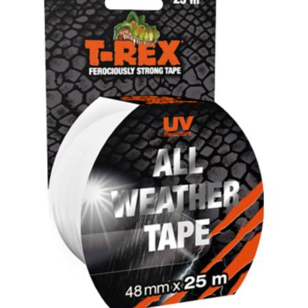 T-Rex All Weather Transparant 48mm X 25.00m