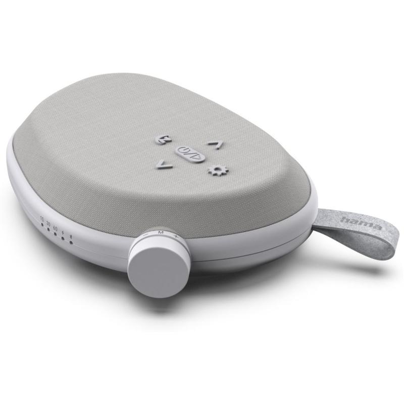 Hama Bluetooth-Loudspeaker Calm White Noise Plat Slaaptimer 3 Watt White