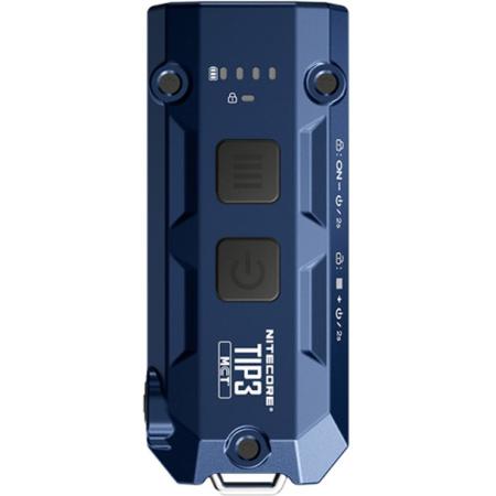 Nitecore TIP3 Keychain Light Cobalt Blue