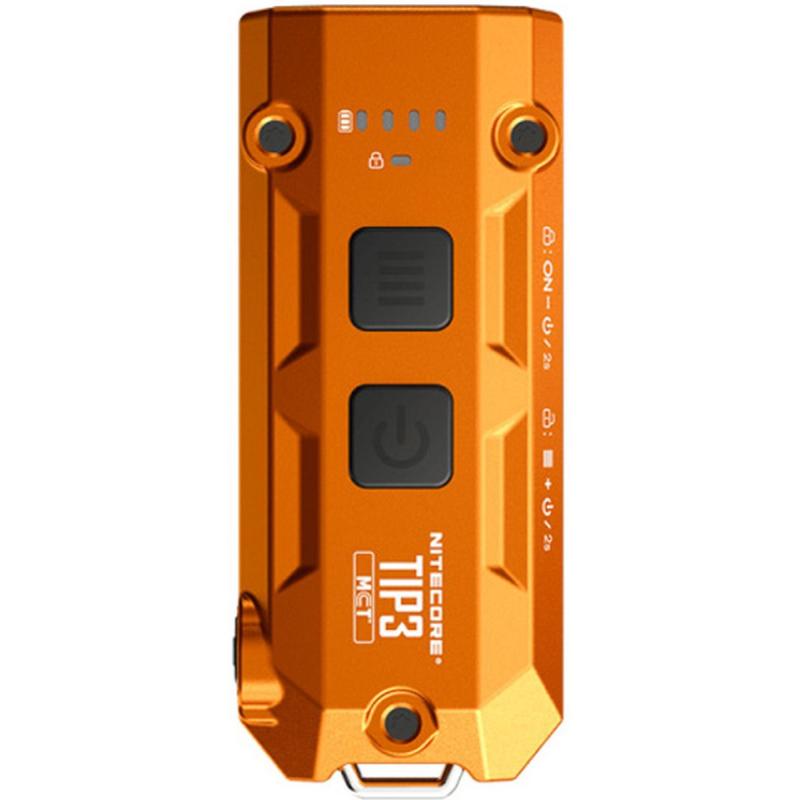 Nitecore TIP3 Keychain Light Alloy Orange