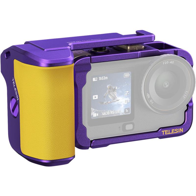 Telesin Street Photography Kit - DJI Action 6 - Purple/Gold