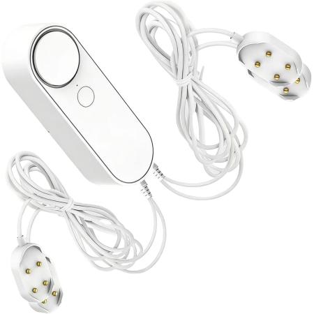 Deltaco Smart Home Water Leakage Sensor 2X Cables w/ 4 Sensors