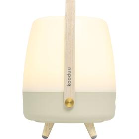 Kooduu Lite-Up Play Portable Speaker Lamp Powered By Sound By JBL - Sand