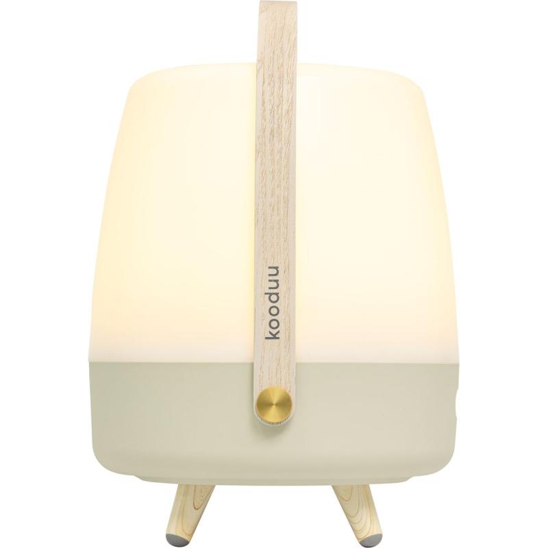 Kooduu Lite-Up Play Portable Speaker Lamp Powered By Sound By JBL - Sand