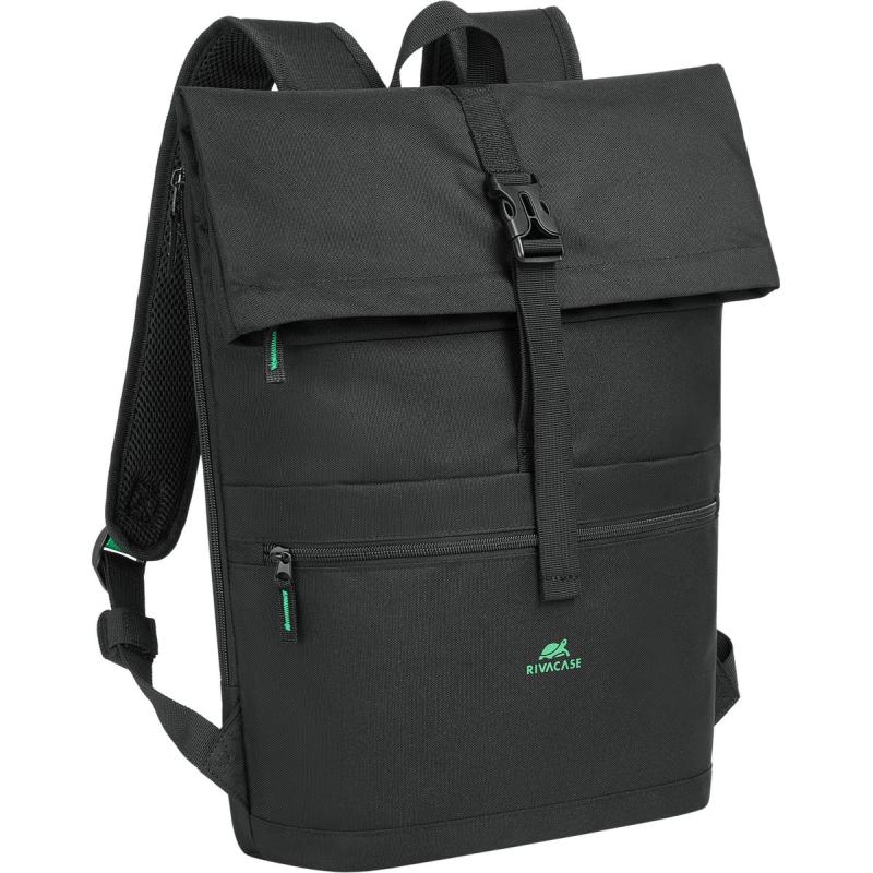 RIVACASE 5567 Gremio Eco Roll-Up Backpack (15l) - Black