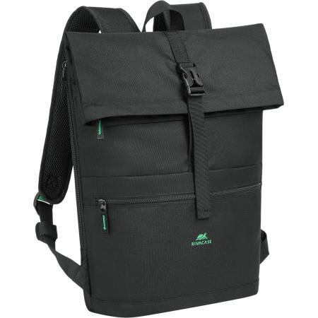 RIVACASE 5567 Gremio Eco Roll-Up Backpack (15l) - Black