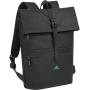 RIVACASE 5567 Gremio Eco Roll-Up Backpack (15l) - Black