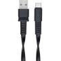 RIVACASE PS6002 BK12 Type-C / USB 2.0 Cable 1.2m - Black