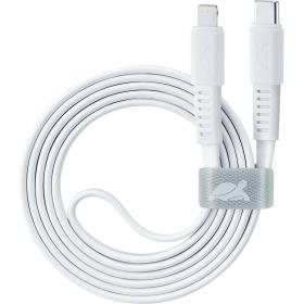RIVACASE PS6007 WT12 ENG Type-C / Lightning Cable 1.2m - White