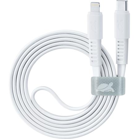 RIVACASE PS6007 WT12 ENG Type-C / Lightning Cable 1.2m - White