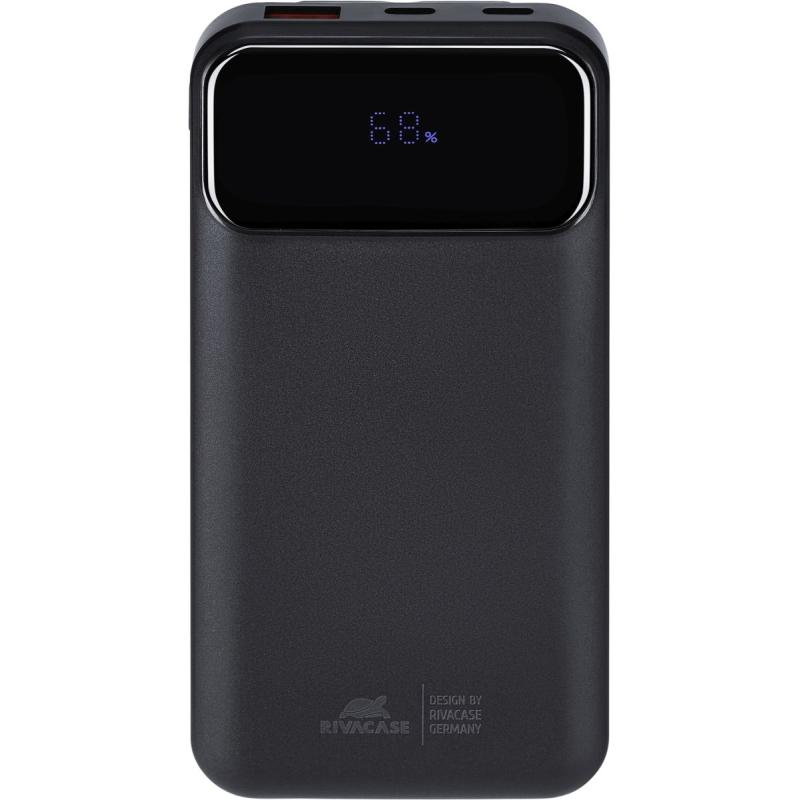 RIVACASE VA2211 (10.000 mAh) Rapid EU Portable Battery - Black