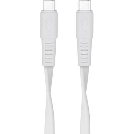 RIVACASE PS6005 WT21 ENG Type-C / Type-C Cable 2.1m - White