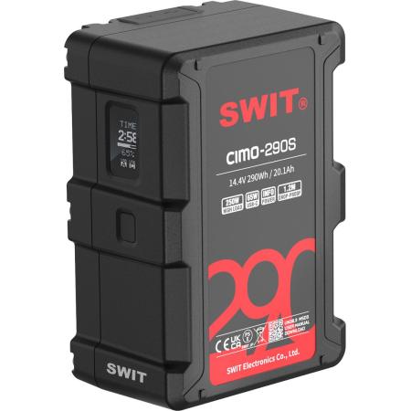 SWIT CIMO-290S CIMO-290S | 290WH 250W High Load V-Mount Battery w/ USB-C OLED