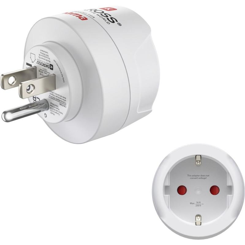 Hama Travel Adapter Type B 3-POLIG V DE VS Canada.het Caribisch Gebied.oost-Azie