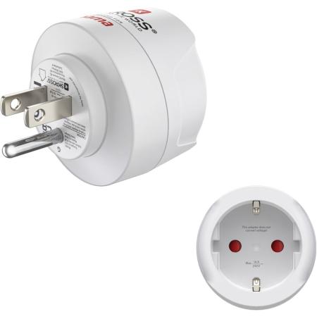 Hama Travel Adapter Type B 3-POLIG V DE VS Canada.het Caribisch Gebied.oost-Azie
