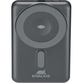 RIVACASE VA2607 (5.000 mAh) MagSafe 15W + QC/PD20W + Apple Watch PowerBank Black