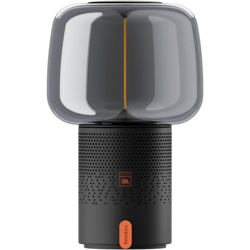 Kooduu Serena Play Portable Speaker Lamp Powered By JBL - Metallic Anthracite