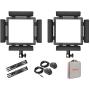 SWIT CL-40D 2KIT | 2XCL-40D Kit w/ 2X 40W Bi-Colour Panel Lights And Tripods