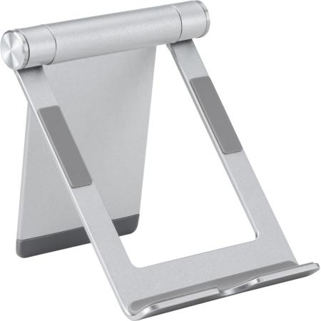 Deltaco ARM-0516 Collapsible Smartphone EN Tablet Standard - Aluminium - Silver