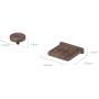 SmallRig 6239 Hot Shoe Cover For Fujifilm Cameras (Walnut)