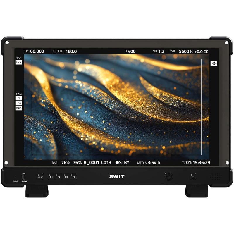 SWIT K21IN Flight Case 21.5 HDR FHD Field Monitor w/ Sun Hood V-Mount
