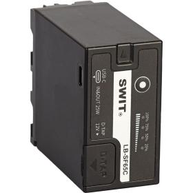 SWIT LB-SF65C | 65WH NP-F-Type DV Battery w/ 12V D-Tap And USB-C Sony L-Serie