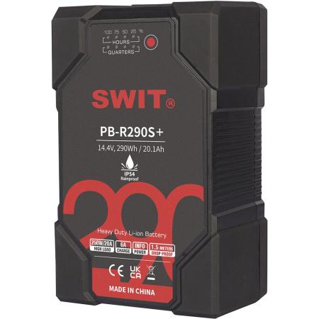 SWIT PB-R290S+| 290WH Waterproof IP54 Robust Heavy-Duty Battery V-Mount