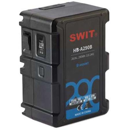 SWIT HB-A290B HB-A290B | 290WH Battery w/ 28V B-Mount 16V D-Tap And USB-C/USB-A