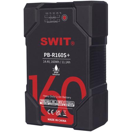 SWIT PB-R160S+| 160WH Waterproof IP54 Robust Heavy-Duty Battery V-Mount
