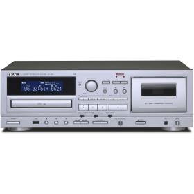 TEAC AD-850-SE CD/Cassette/USB Silver