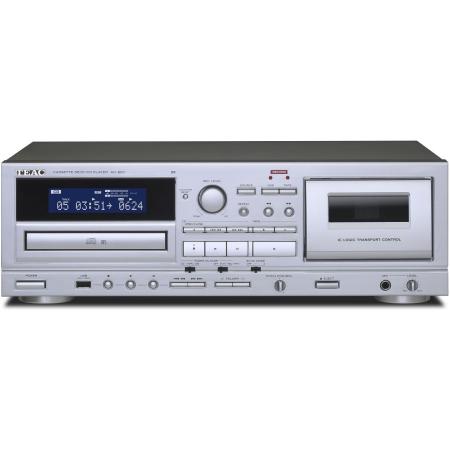 TEAC AD-850-SE CD/Cassette/USB Silver