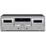 TEAC W-1200 Double Cassettedeck Silver
