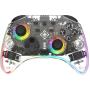 Deltaco Gaming Wireless Controller Anti Stickdrift Transparant Nintendo Switch 2