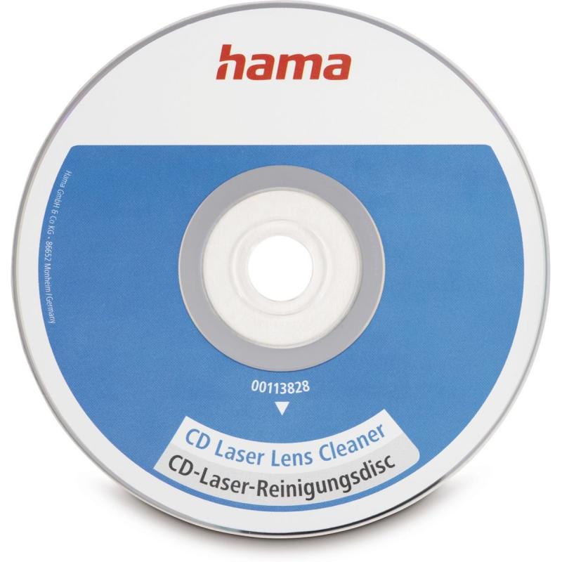 Hama CD-Laserreinigingsschijf w/ Reinigingsvloeistof Individueel Verpakt